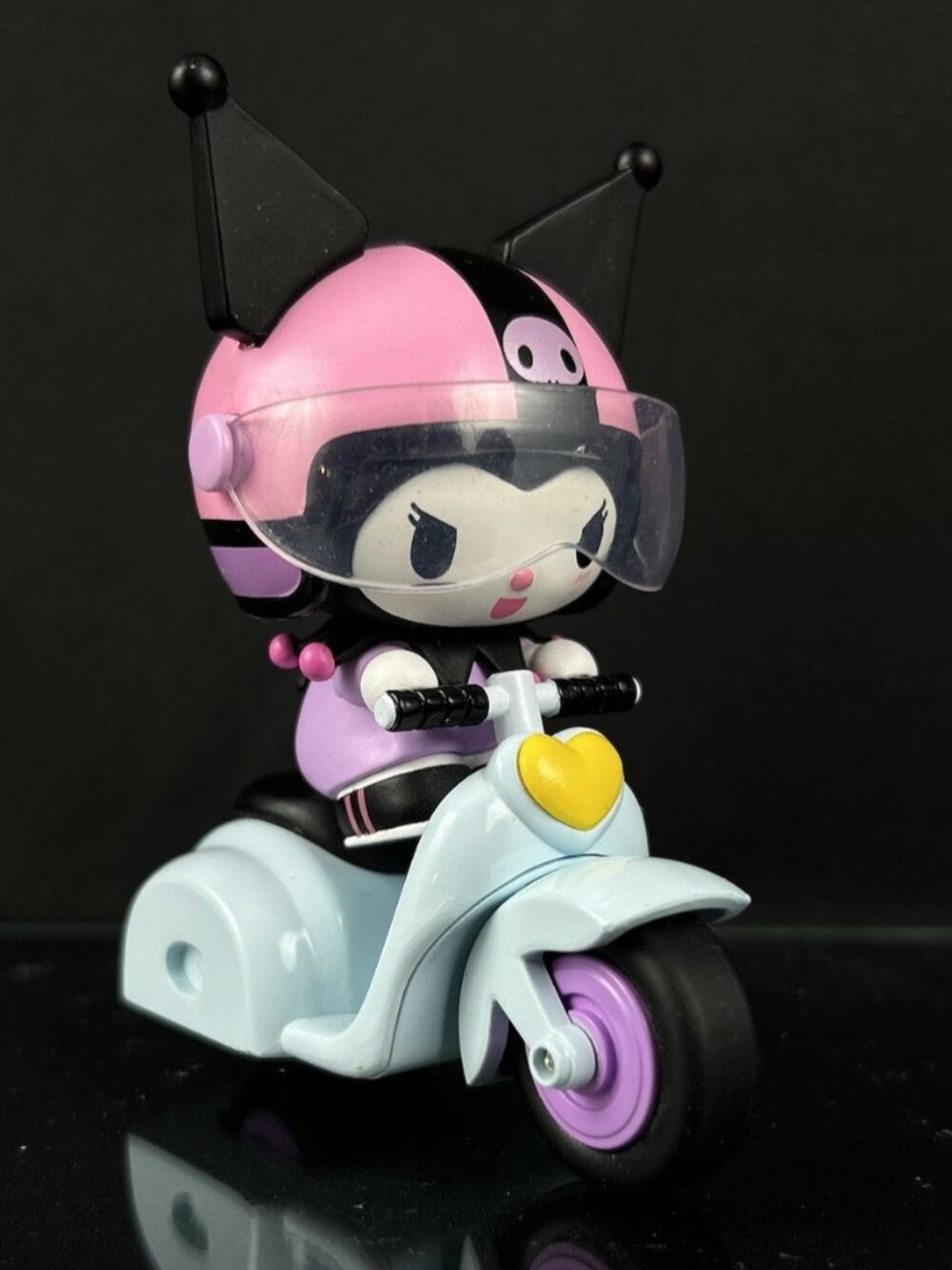 Pop Mart Sanrio Sweet Besties Kuromi With Motorcycle